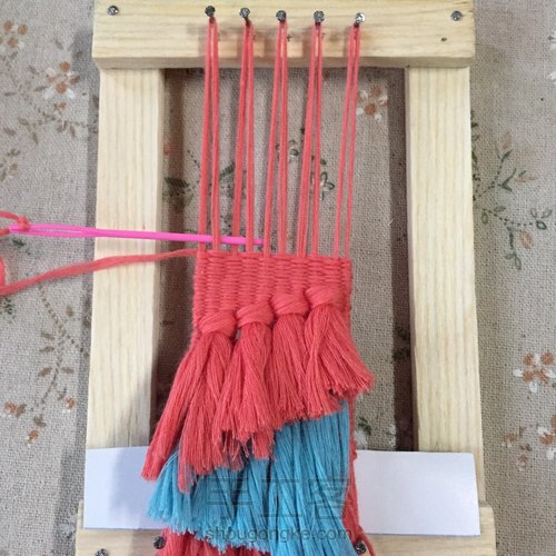 爱尔兰风格流苏链 第53步