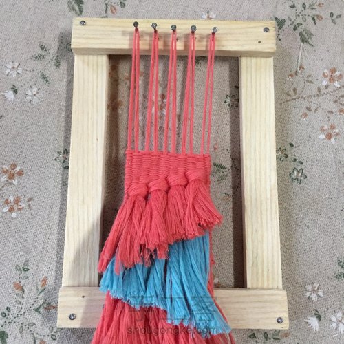 爱尔兰风格流苏链 第54步