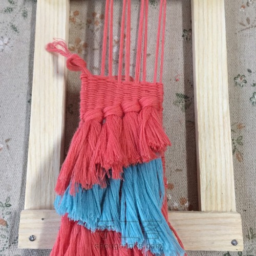 爱尔兰风格流苏链 第55步