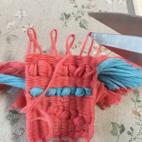 爱尔兰风格流苏链 第58步