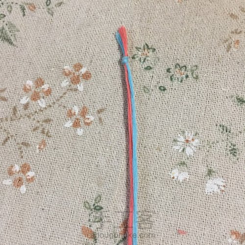 爱尔兰风格流苏链 第62步