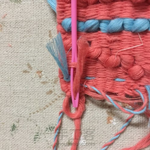 爱尔兰风格流苏链 第67步