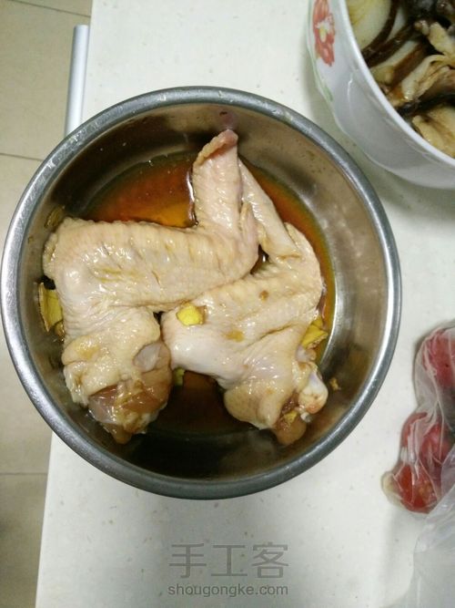 烤鸡翅 第3步