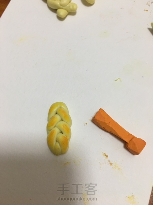 辫子面包教程 第10步