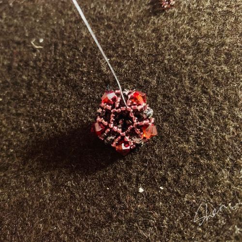  💠「108°」 💠 串珠耳环 第11步