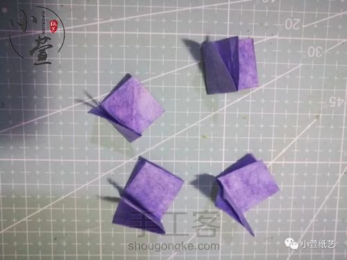 仿真纸艺绣球花教程,手把手教你做,可别说你不会哦。 第11步