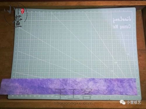 仿真纸艺绣球花教程,手把手教你做,可别说你不会哦。 第2步