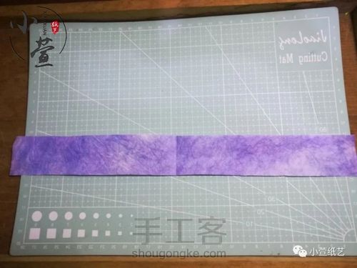 仿真纸艺绣球花教程,手把手教你做,可别说你不会哦。 第3步