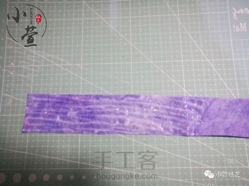 仿真纸艺绣球花教程,手把手教你做,可别说你不会哦。 第4步