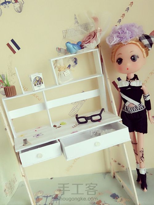 娃用小书桌 第32步