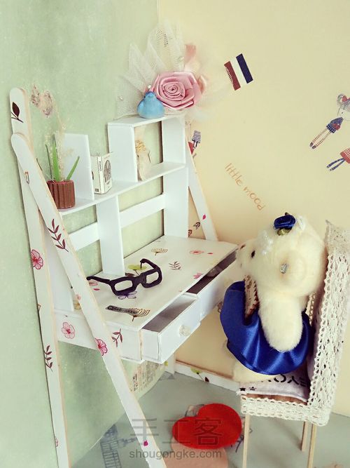 娃用小书桌 第35步