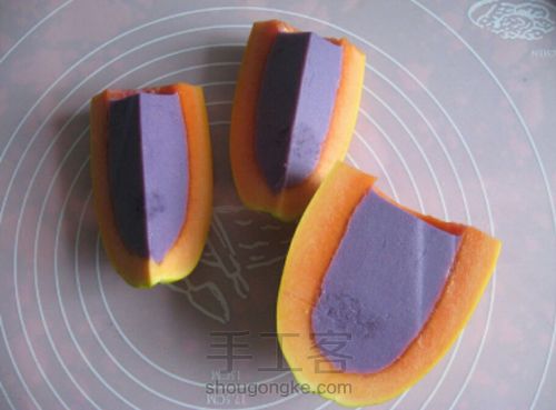 紫薯木瓜冻 第8步