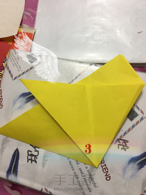 轴对称图形剪纸 第11步