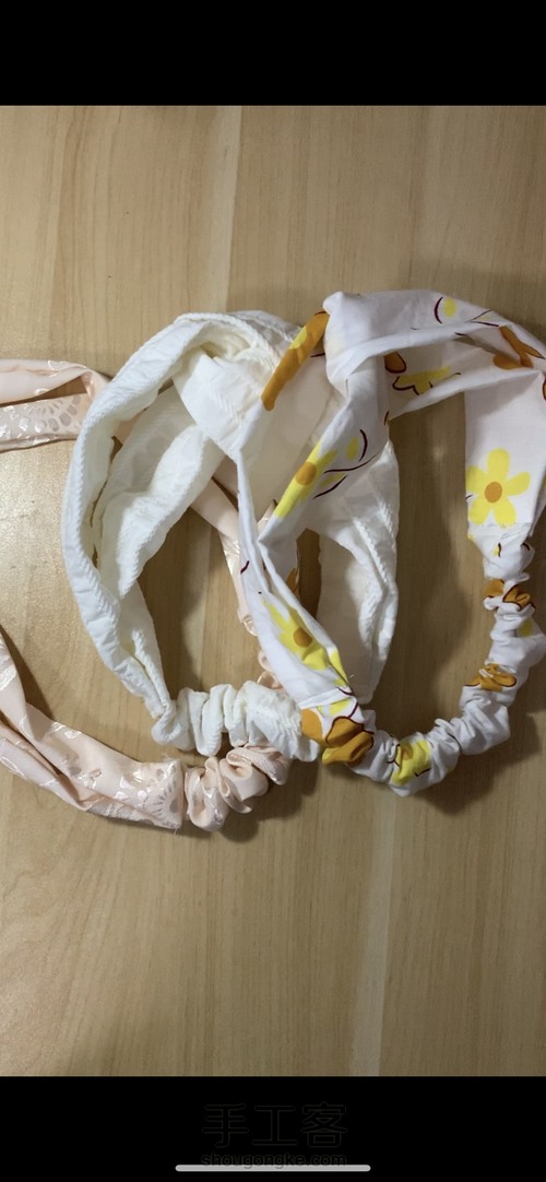 超简单发带百搭 第4步