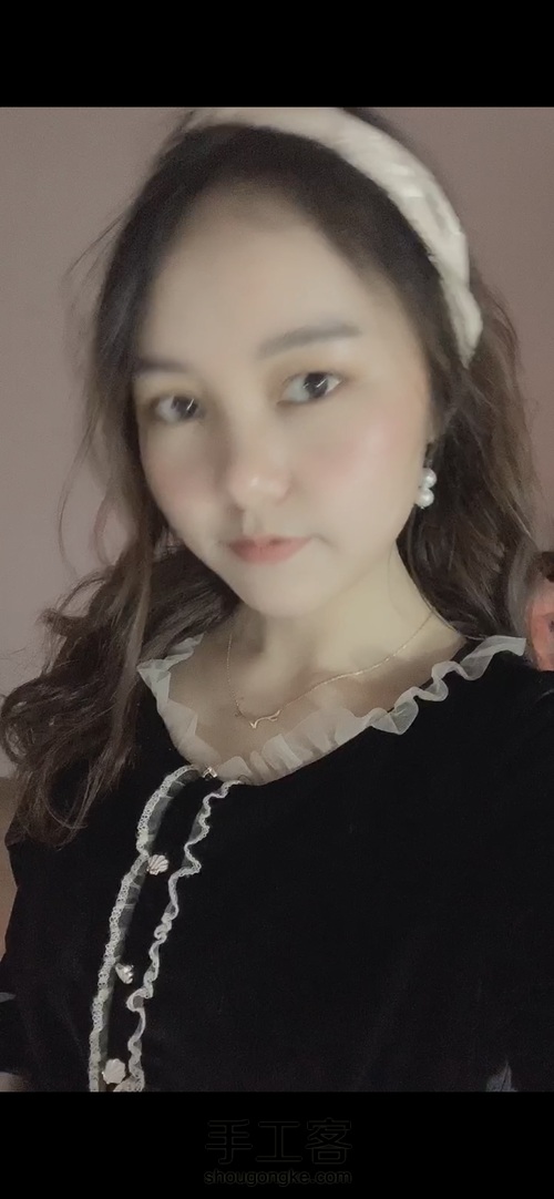 超简单发带百搭 第5步