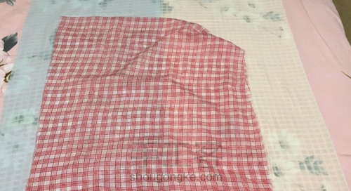 可爱背心裙制作 第1步