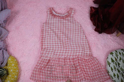 可爱背心裙制作 第6步