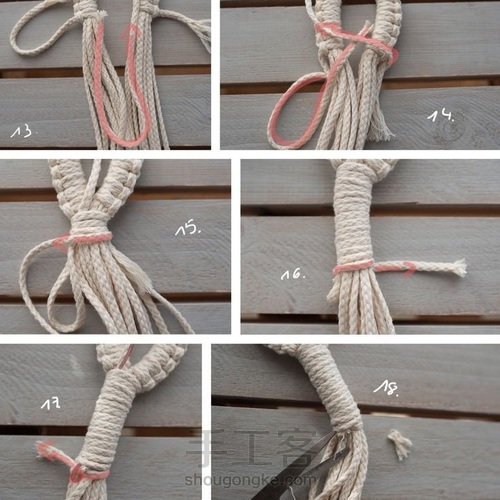 植物吊篮 第4步