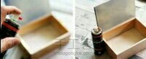 冰棍棒DIY收纳小木箱（转载） 第2步