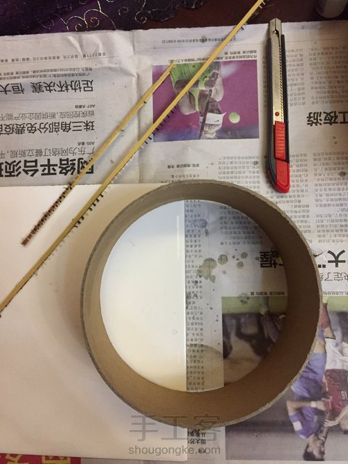 DIY手工:圆的臆想教程 第1步