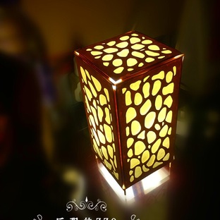 纸雕夜灯：灯罩篇