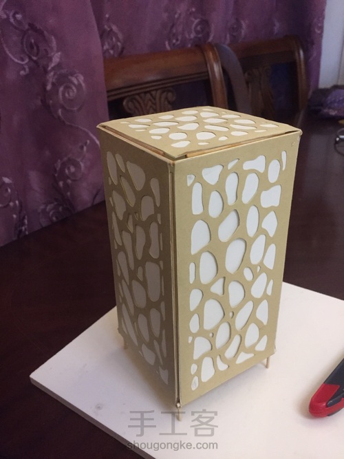 纸雕夜灯:灯罩篇 第21步