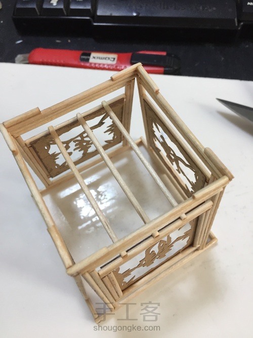 DIY手工：花架子 第12步