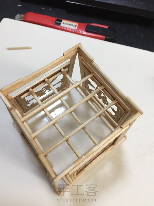 DIY手工:花架子 第14步