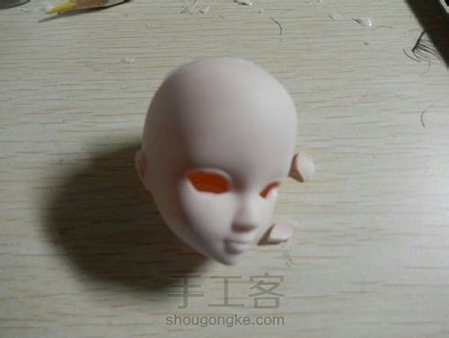 开眼改装可儿 第3步