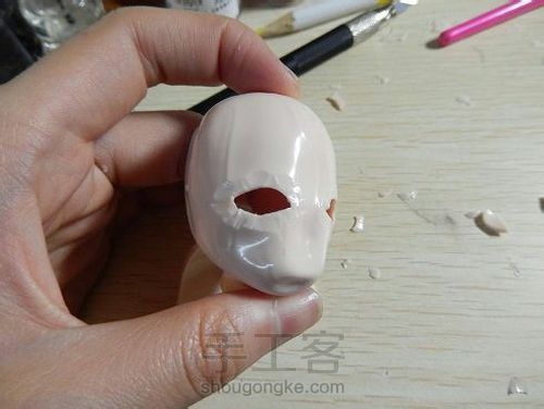 开眼改装可儿 第5步