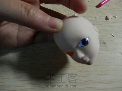 开眼改装可儿 第7步