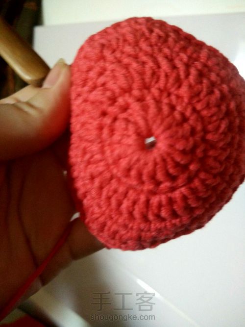 小熊背包 第2步