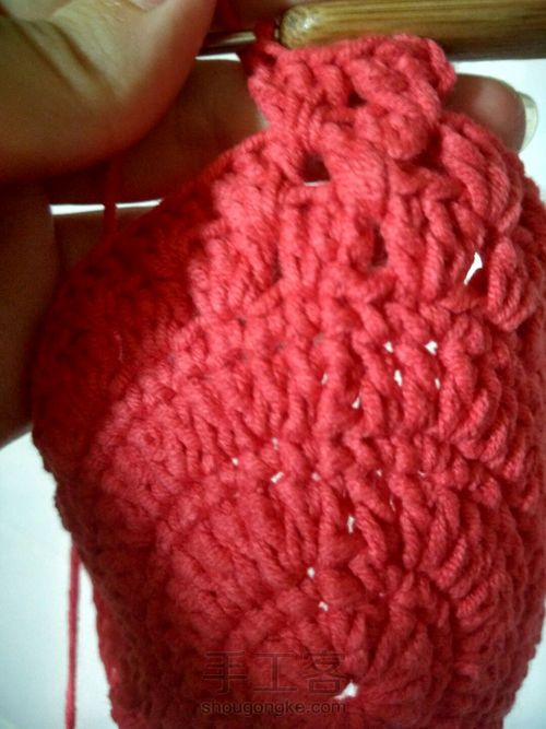 小熊背包 第5步