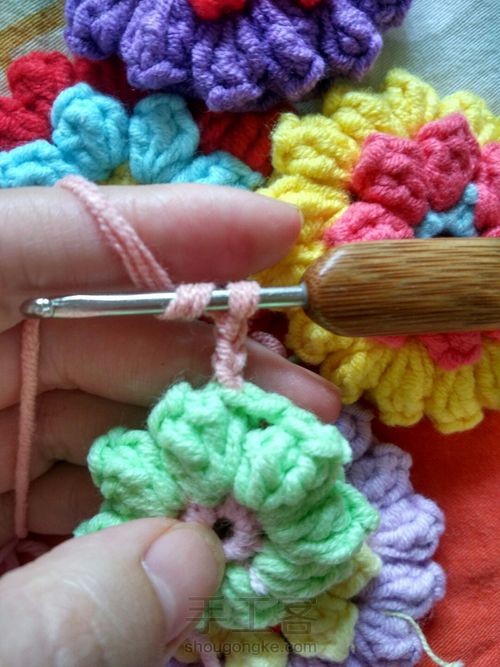 万能单元花 第12步