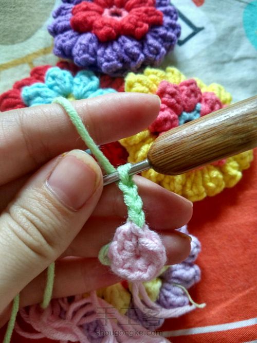 万能单元花 第3步