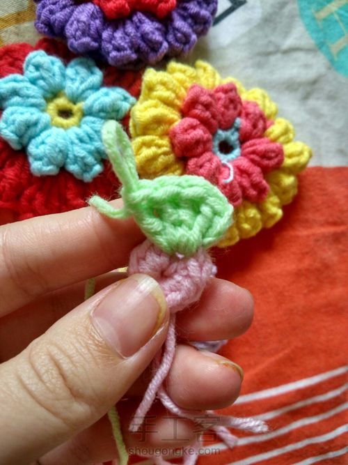 万能单元花 第4步