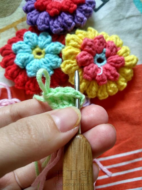 万能单元花 第5步