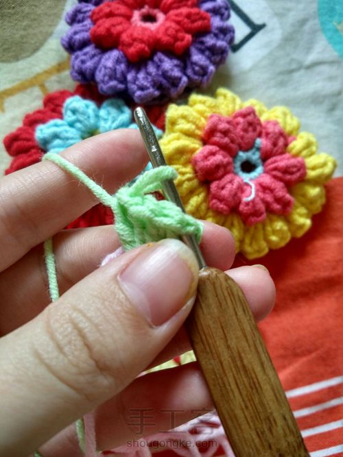 万能单元花 第6步