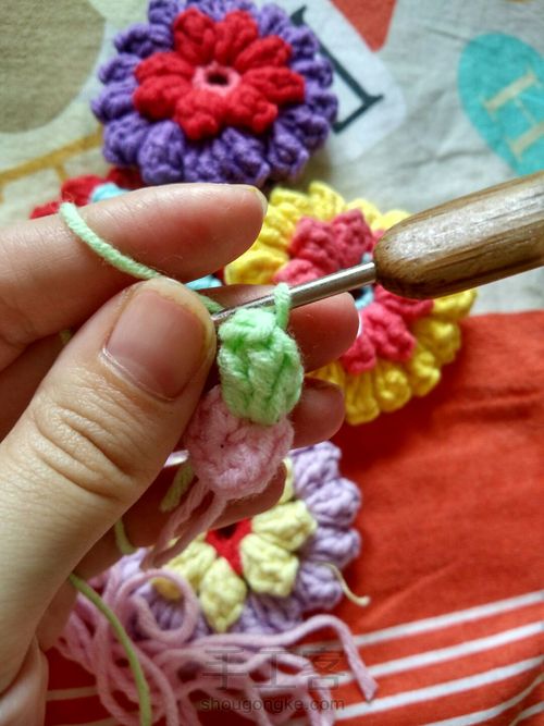 万能单元花 第7步