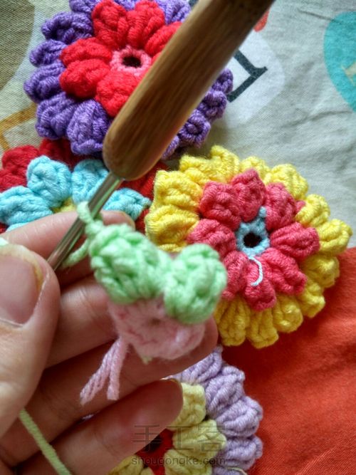 万能单元花 第9步