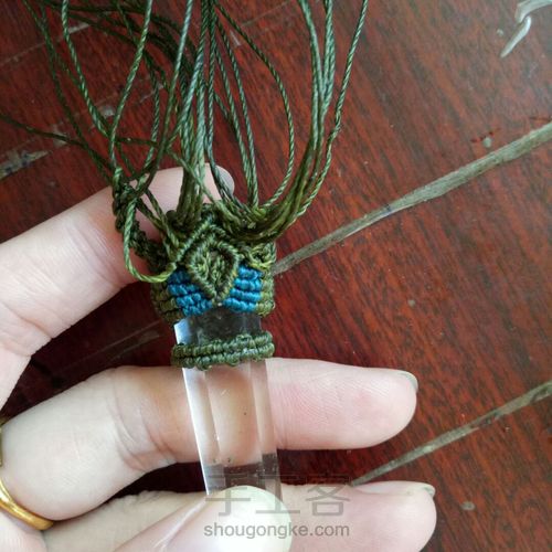 水晶柱 第5步