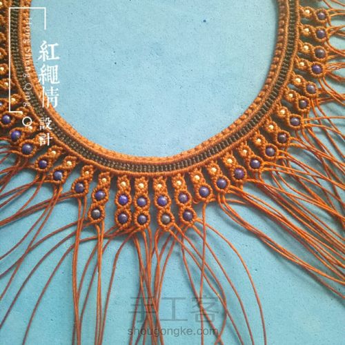 波西米亚风复古女士项链 第10步