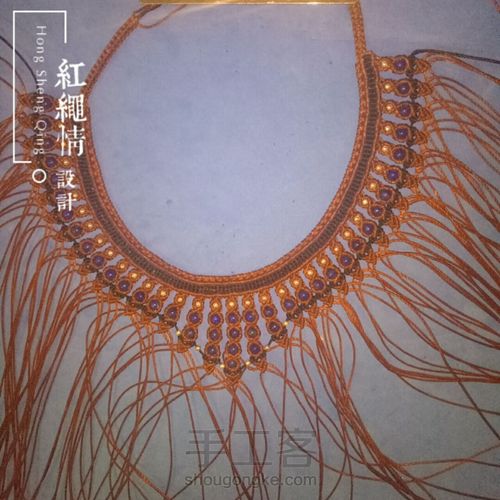 波西米亚风复古女士项链 第14步