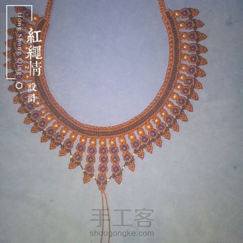 波西米亚风复古女士项链 第15步