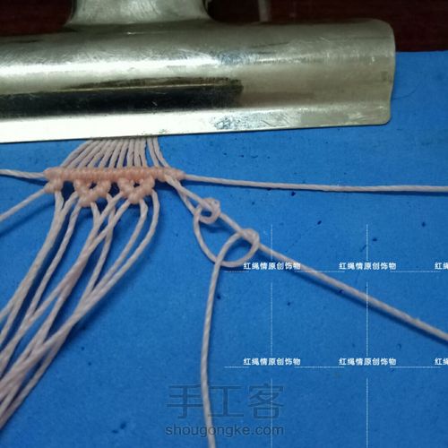 创意玉米手绳 第13步