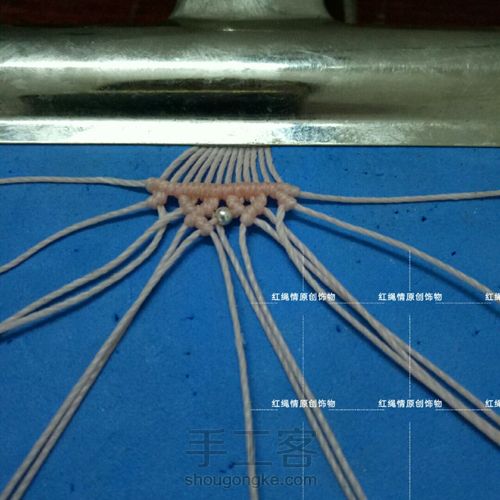 创意玉米手绳 第18步