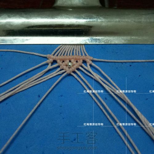 创意玉米手绳 第22步