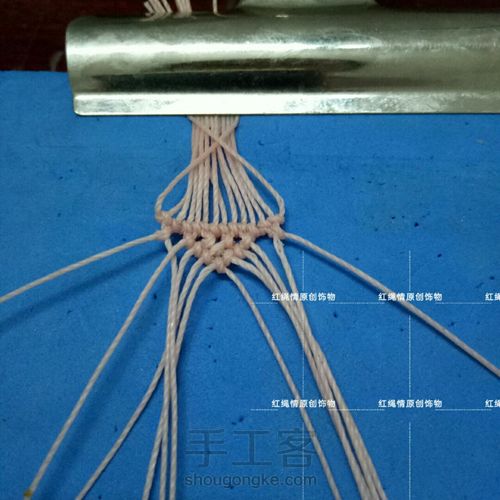 创意玉米手绳 第23步