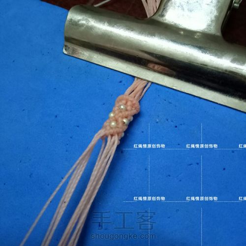 创意玉米手绳 第36步