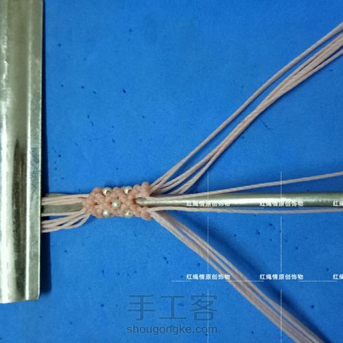 创意玉米手绳 第43步